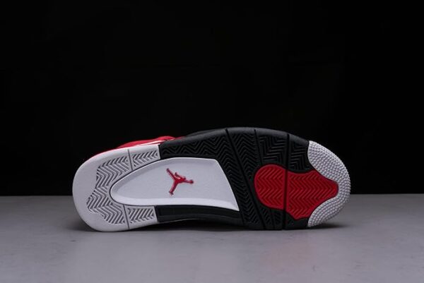 Jordan (Men's) Air 4 Retro 'red Cement' 9.5M / 11W, Red And Cement Grey, 43 Eu, Training Shoe - Image 4