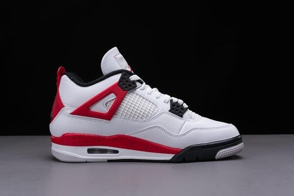 Jordan (Men's) Air 4 Retro 'red Cement' 9.5M / 11W, Red And Cement Grey, 43 Eu, Training Shoe - Image 2